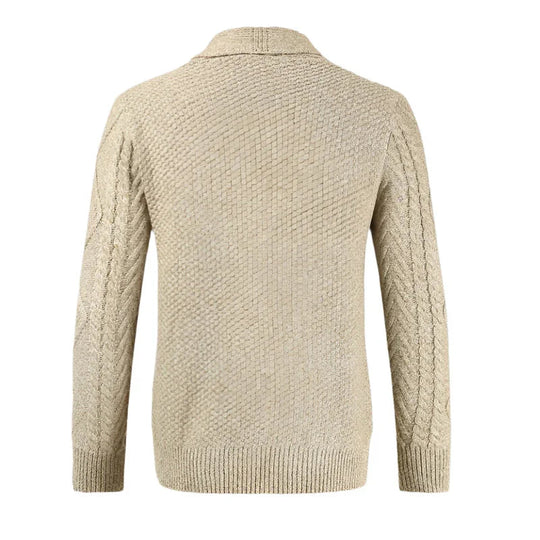 Miesten Cashmere Cardigan Rento Tyyli 2