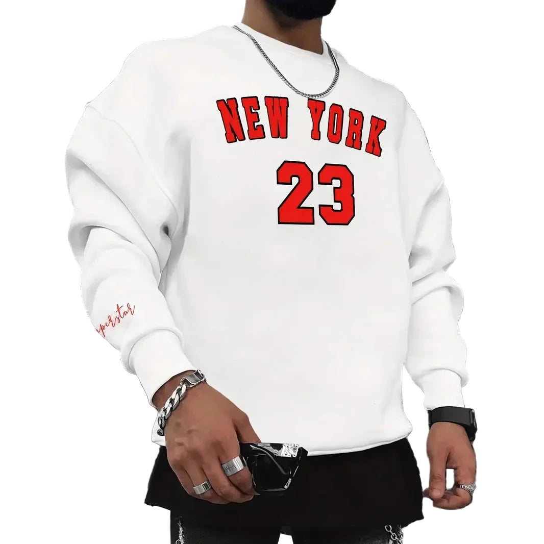 Miesten Collegepaita Rento Printti 0