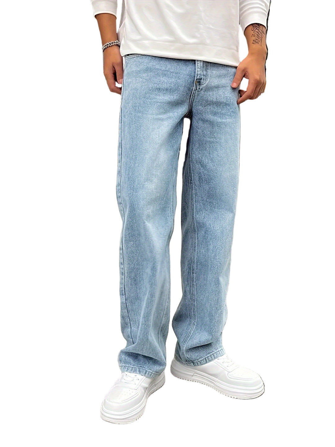 Miesten Farkut Suorat Jalassa 3