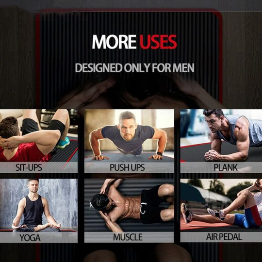 Miesten Fitness- ja Joogamatto Korkeatiheyksinen 5