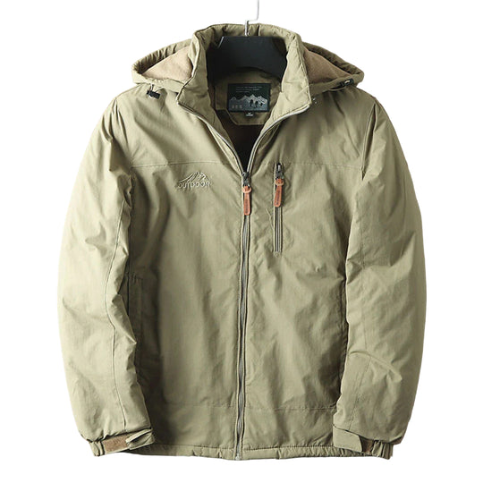 Miesten Fleece-takki Ulkoiluun Vedenkestävä 0