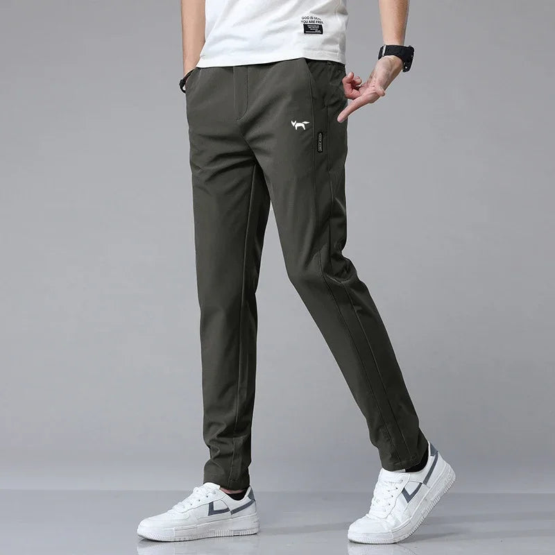 Miesten Golfhousut Mukava Stretch Materiaali 3