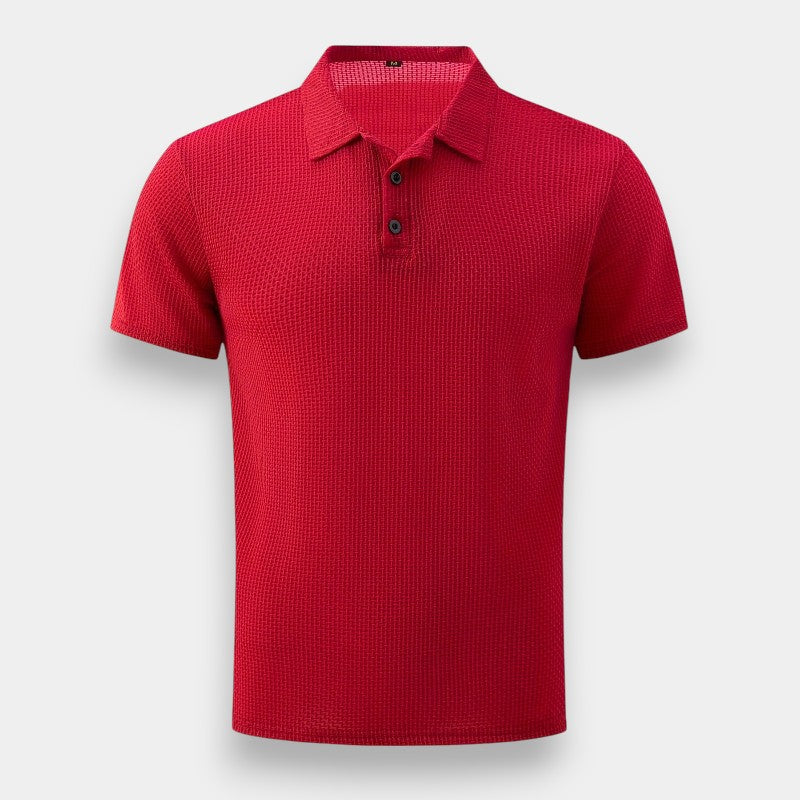 Miesten Golfpaita Lyhythihainen Geometrinen Nylon Spandex 2