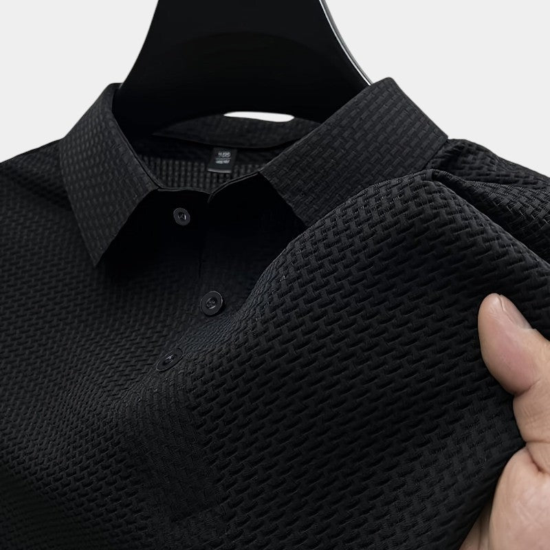 Miesten Golfpaita Lyhythihainen Geometrinen Nylon Spandex 3