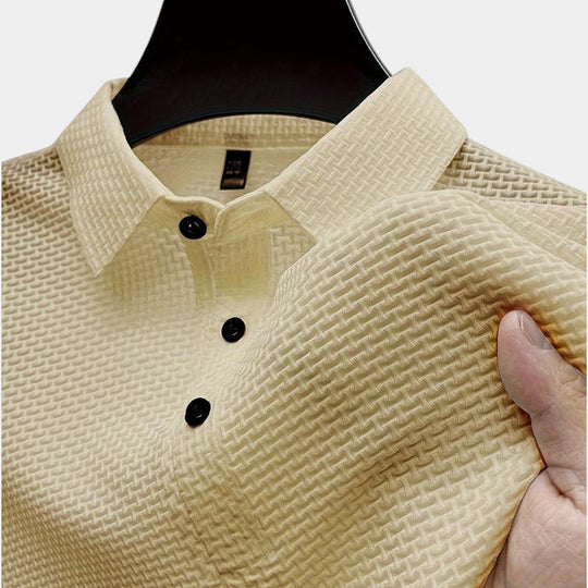 Miesten Golfpaita Lyhythihainen Geometrinen Nylon Spandex 5