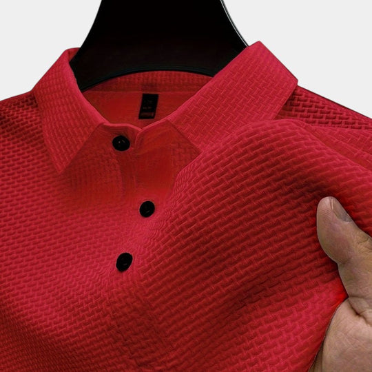 Miesten Golfpaita Lyhythihainen Geometrinen Nylon Spandex 8