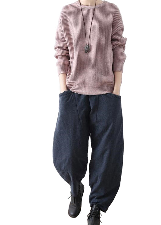 Miesten Housut Ylisuuri Rento Tyyli 0