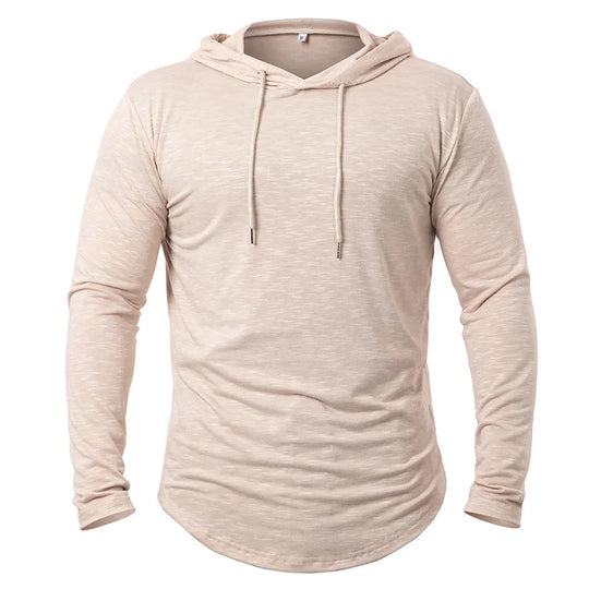 Miesten Huppari Kevyt Urheilumalli Polyesteri Puuvilla Spandex 1