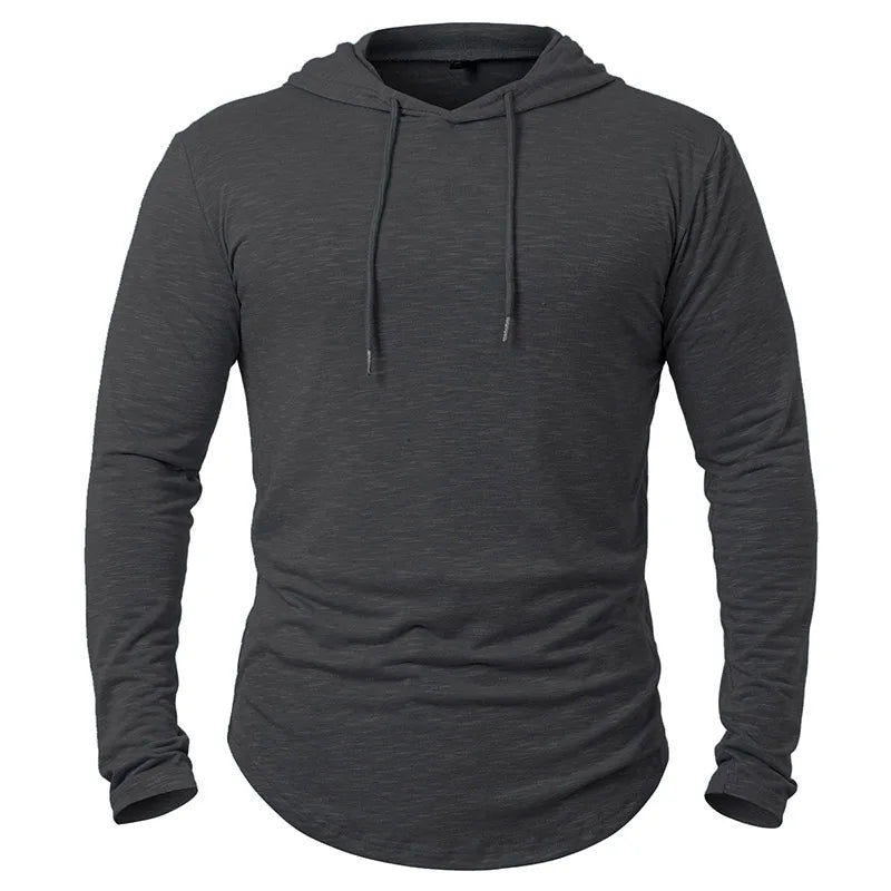 Miesten Huppari Kevyt Urheilumalli Polyesteri Puuvilla Spandex 11