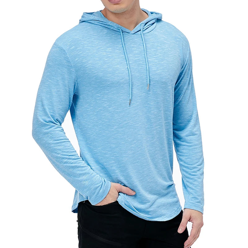 Miesten Huppari Kevyt Urheilumalli Polyesteri Puuvilla Spandex 3