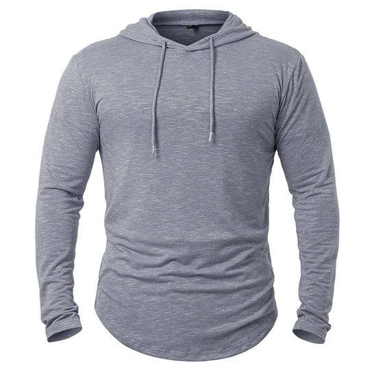 Miesten Huppari Kevyt Urheilumalli Polyesteri Puuvilla Spandex 8