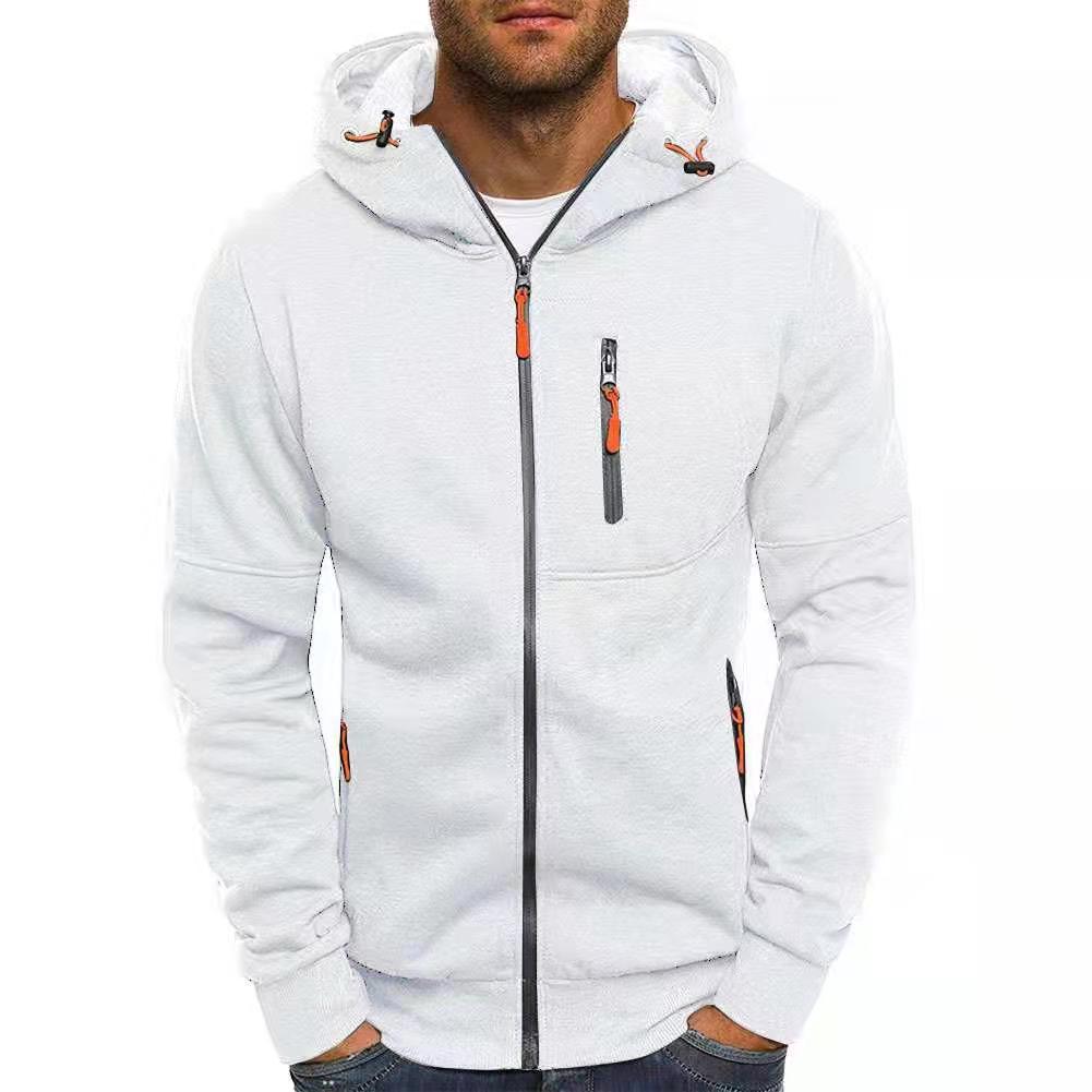 Miesten Huppari Rentoon Tyyliin Fleece-vuorilla 5