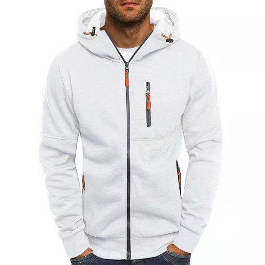 Miesten Huppari Rentoon Tyyliin Fleece-vuorilla 5