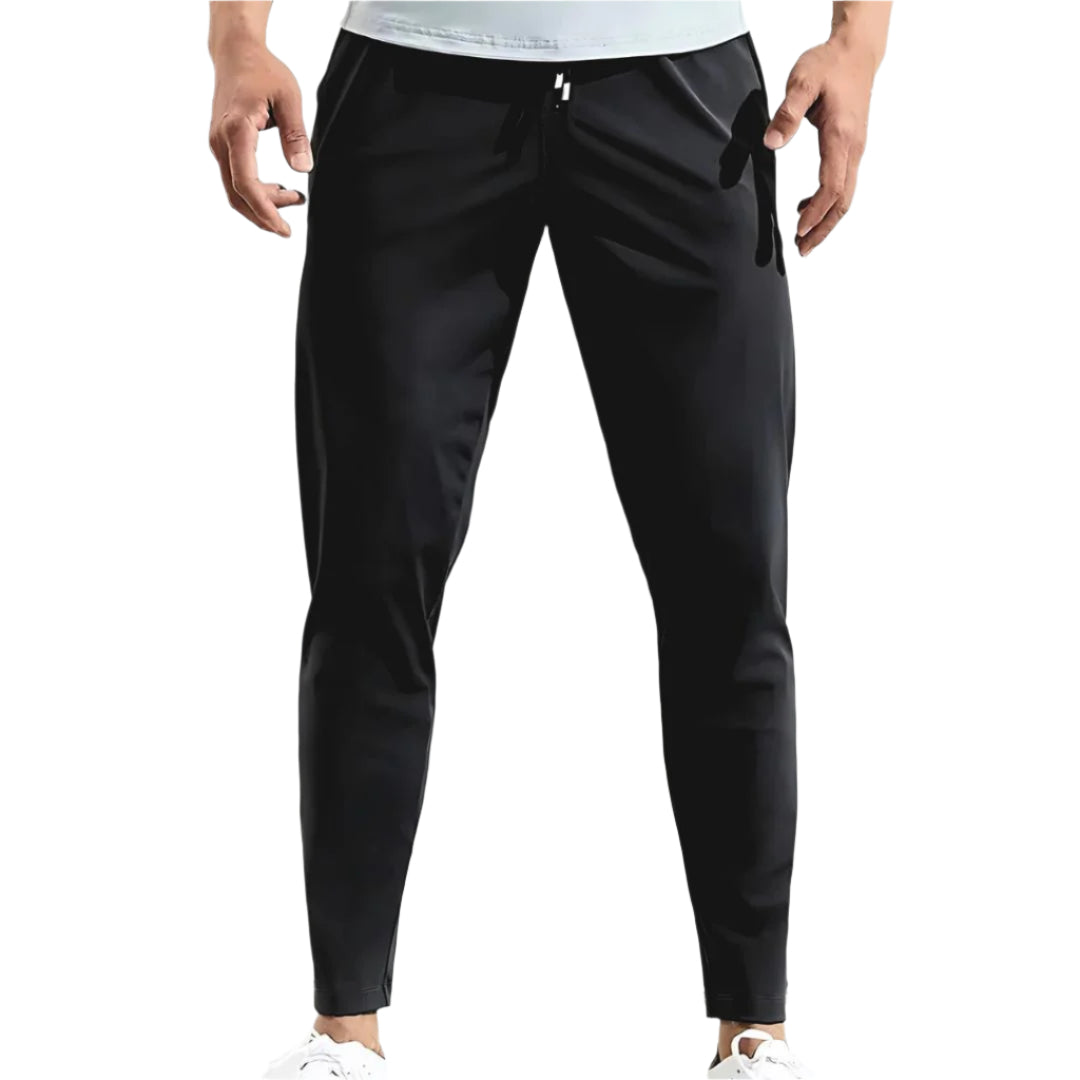 Miesten Juoksuhousut Tapered Fit Kosteutta Siirtävä Materiaali 0