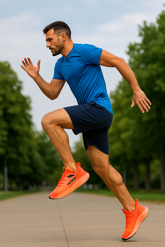 Miesten Juoksukengät Kevyt Muotoilu Innovatiivisella Iskunvaimennuksella 4