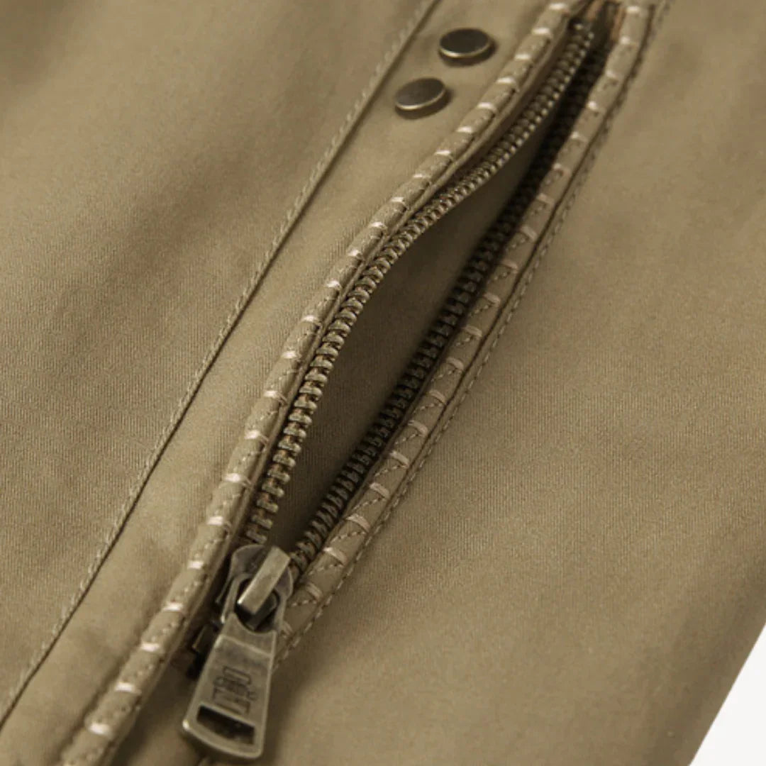 Miesten Käännettävä Bomber-takki Tyylikäs ja Toimiva 4