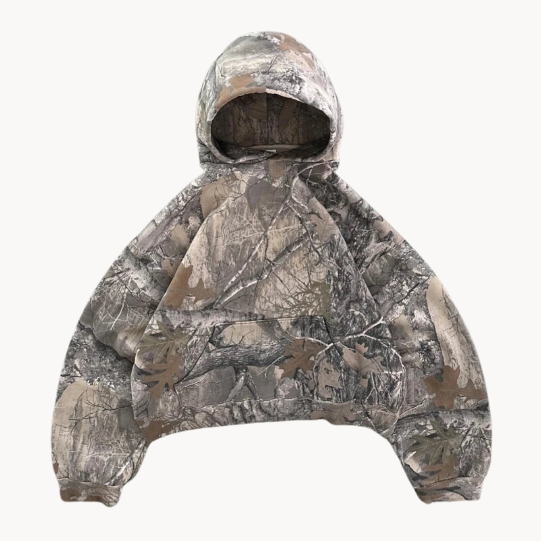 Miesten Kamouflage Hoodie Rentoa Tyyliä Varten 1