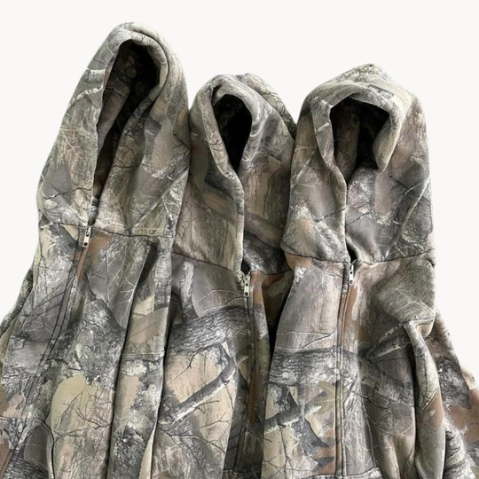 Miesten Kamouflage Hoodie Rentoa Tyyliä Varten 2