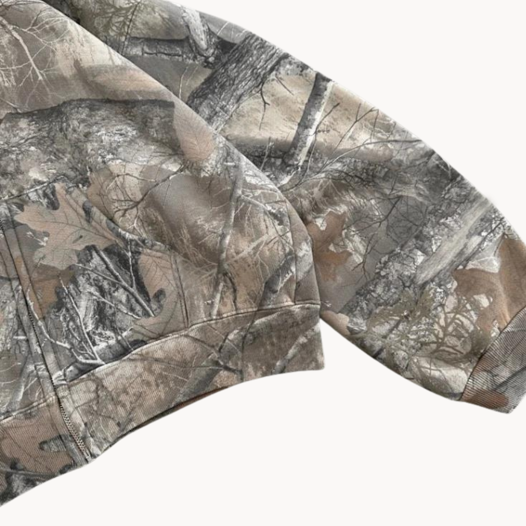 Miesten Kamouflage Hoodie Rentoa Tyyliä Varten 4