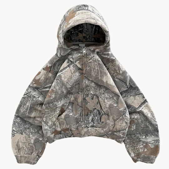 Miesten Kamouflage Hoodie Rentoa Tyyliä Varten 6