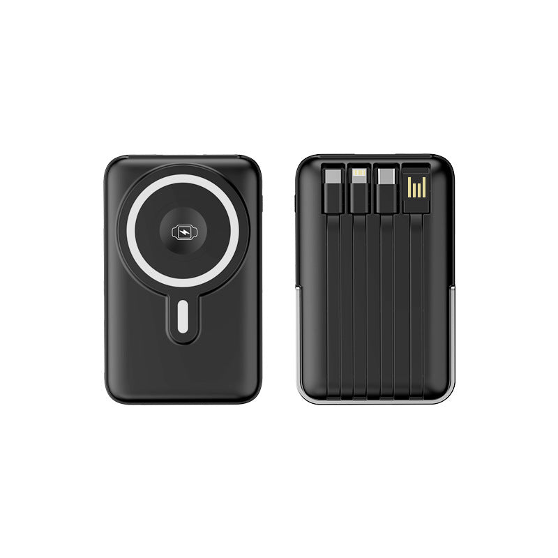 Miesten Kannettava Powerbank MagSafe-yhteensopiva Monitoiminen Latauslaite 0