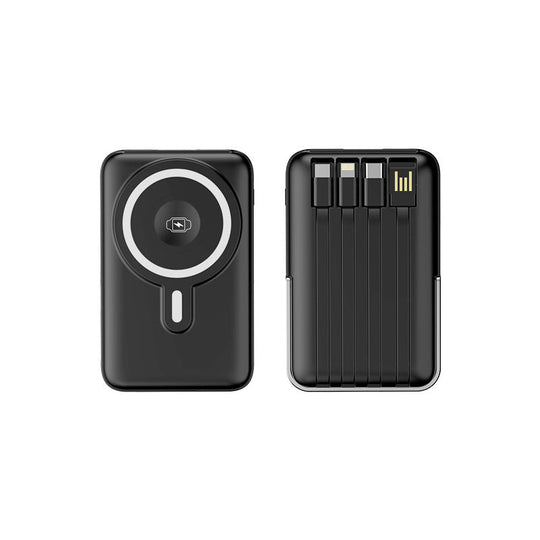 Miesten Kannettava Powerbank MagSafe-yhteensopiva Monitoiminen Latauslaite 0