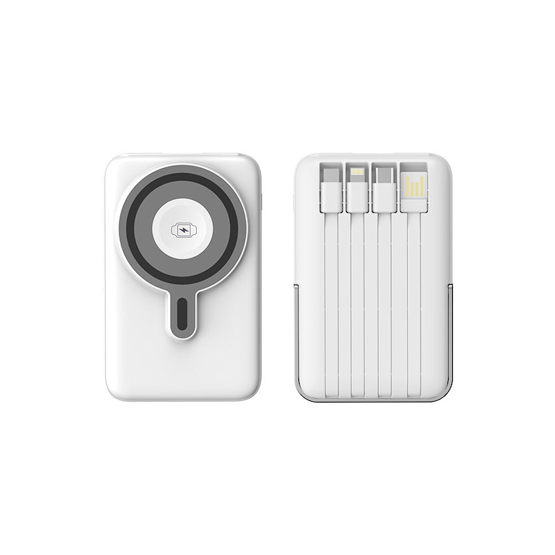 Miesten Kannettava Powerbank MagSafe-yhteensopiva Monitoiminen Latauslaite 2