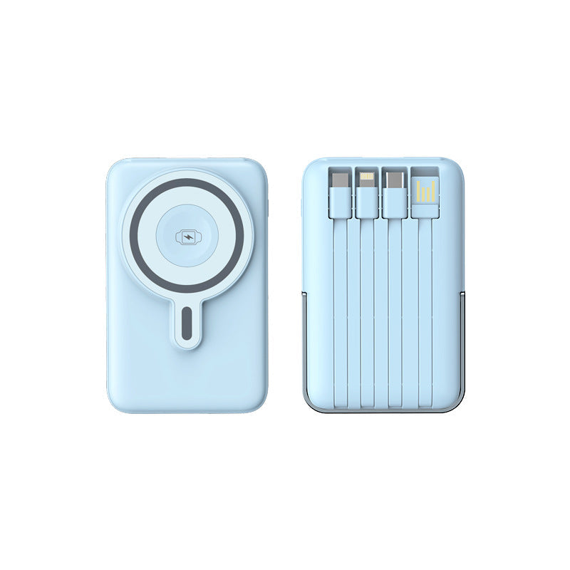 Miesten Kannettava Powerbank MagSafe-yhteensopiva Monitoiminen Latauslaite 4