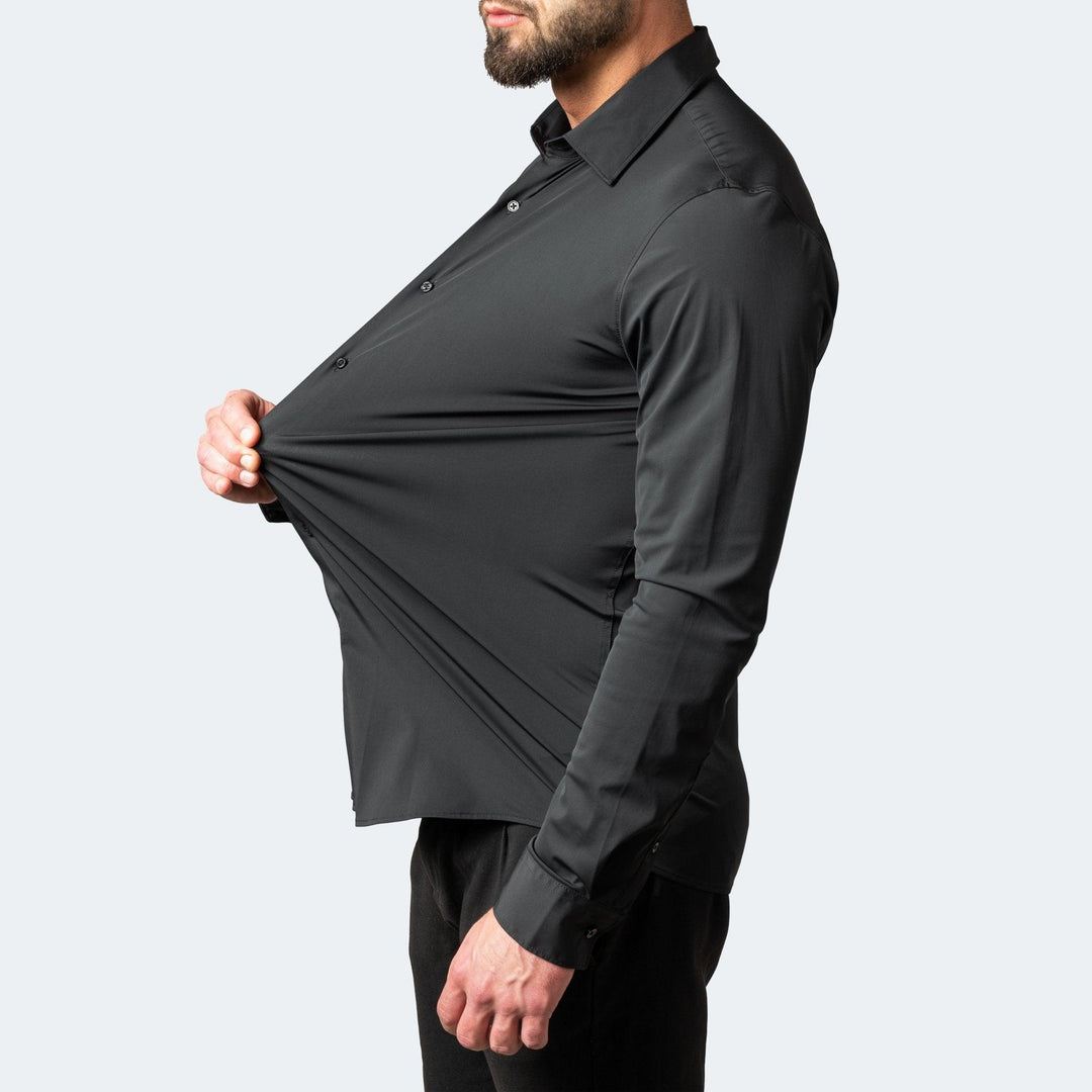 Miesten Kauluspaidat Stretch-Materiaalia 1