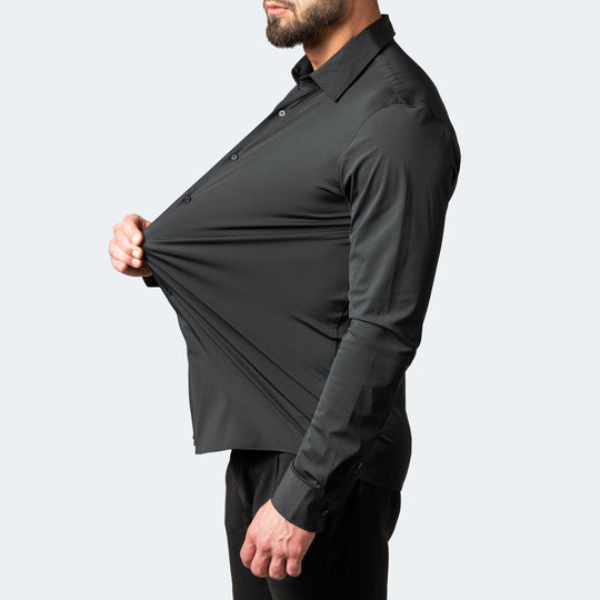 Miesten Kauluspaidat Stretch-Materiaalia 1