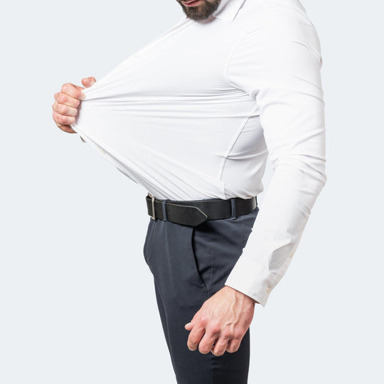 Miesten Kauluspaidat Stretch-Materiaalia 2