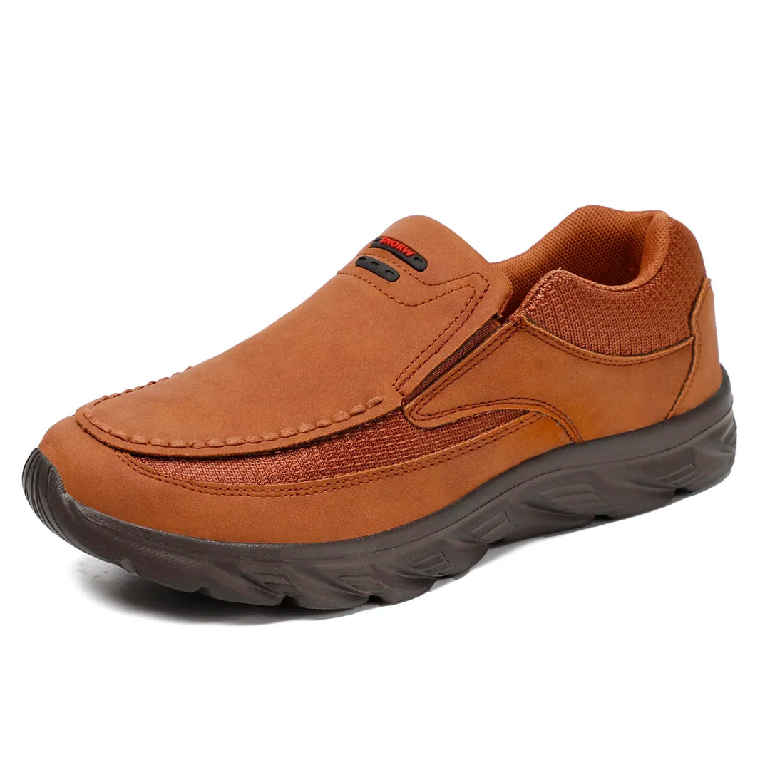 Miesten Kävelykengät Nahka Loaferit 7