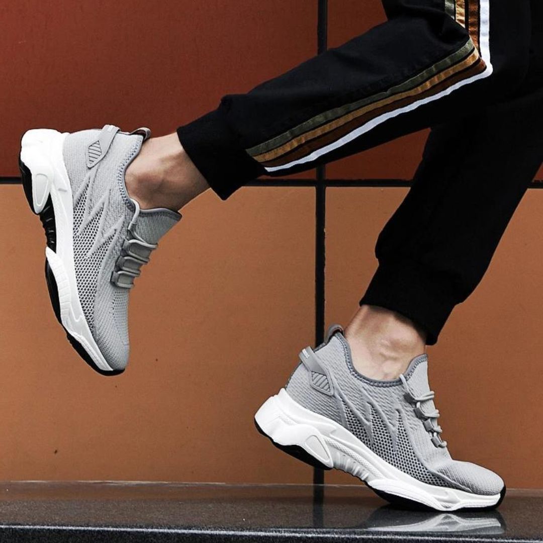 Miesten Kengät Innovatiivisella Nostolla Moderni Tyylikäs Malli 1