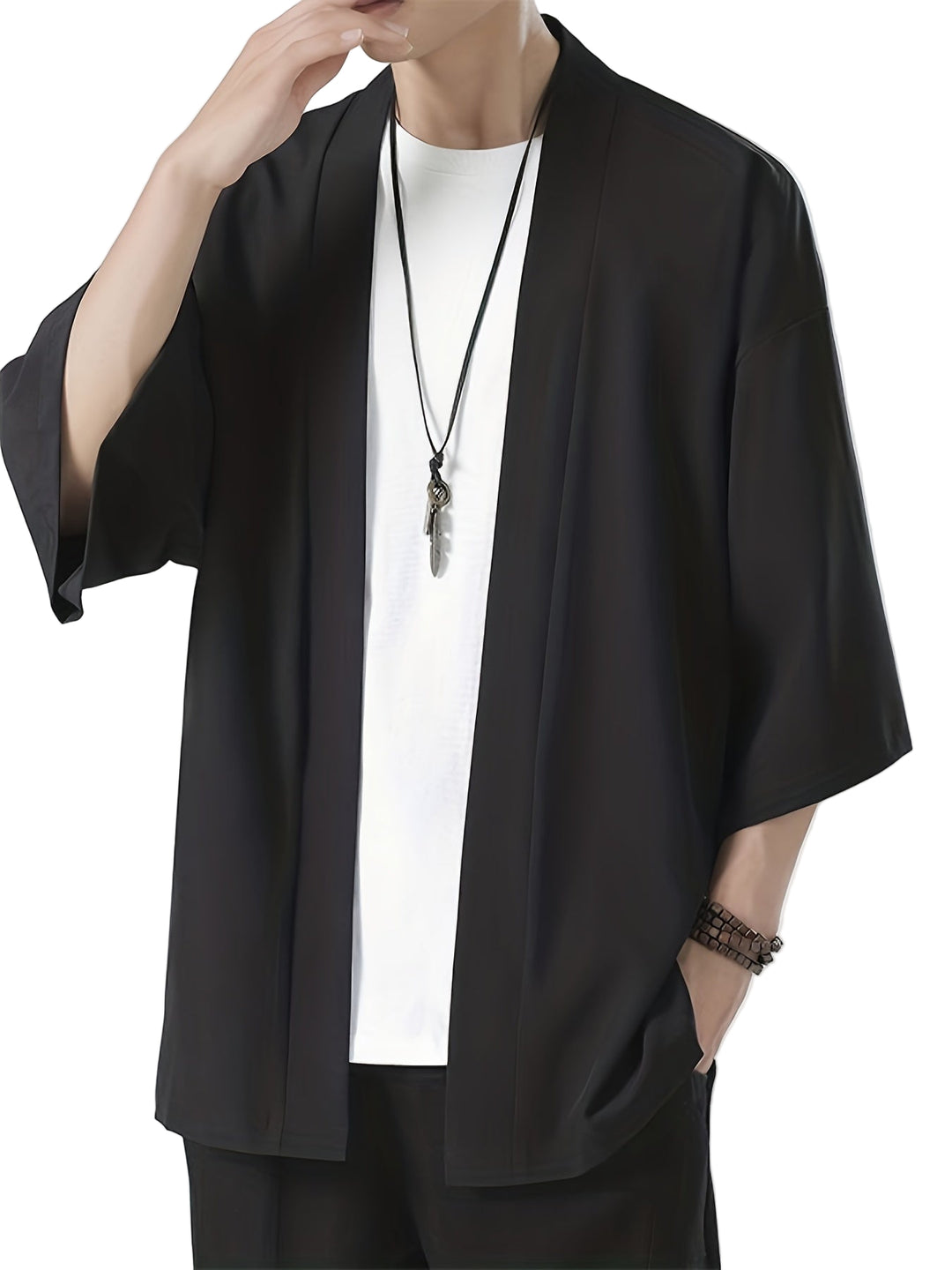 Miesten Kimono Japanilaisella Tyylillä 0