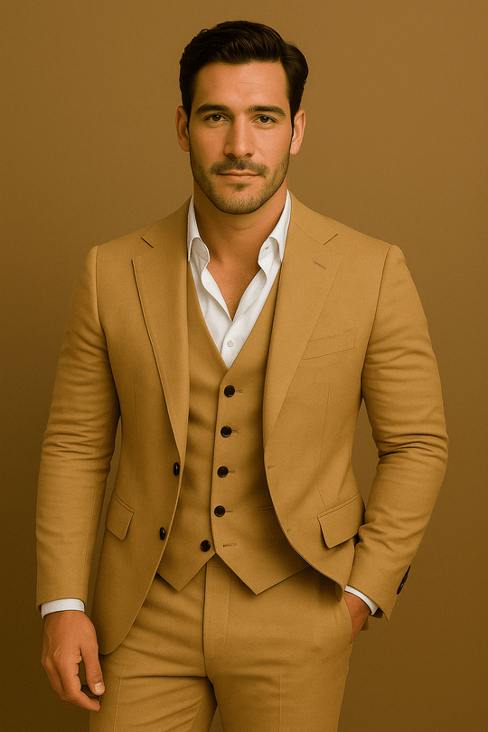 Miesten Kolmiosainen Puku Virallisiin Tapahtumiin 2