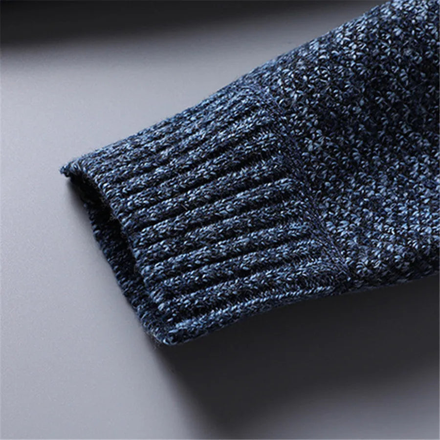 Miesten Korkea Kaulapusero Modernilla Istuvuudella 4