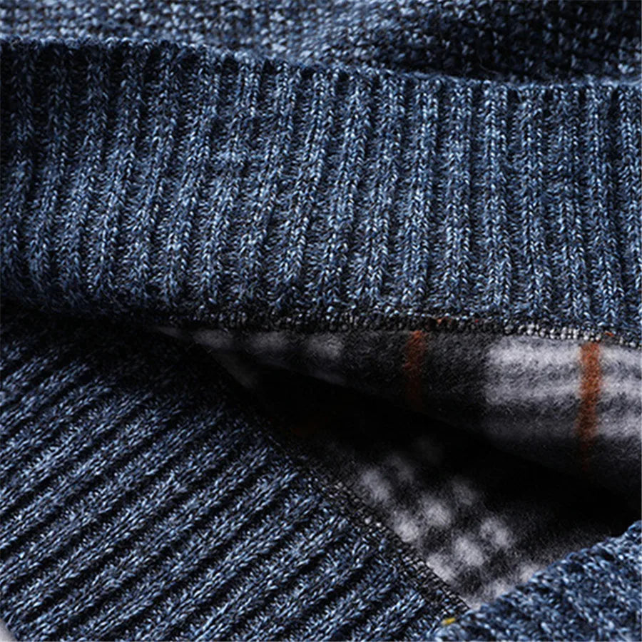 Miesten Korkea Kaulapusero Modernilla Istuvuudella 5