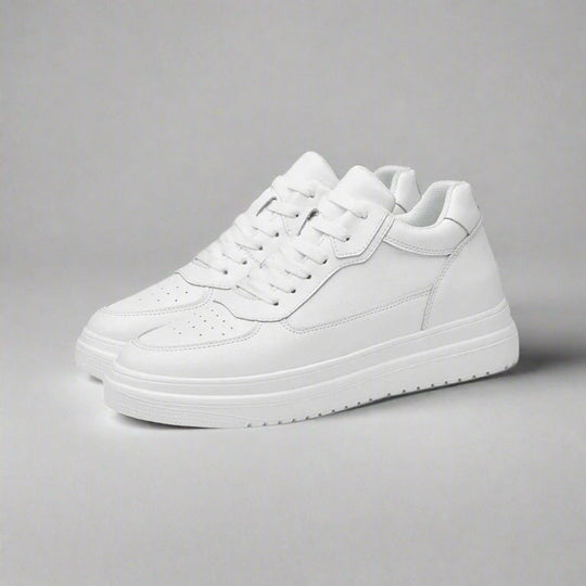 Miesten Korkeavartiset Sneakerit Minimalistisella Designilla 1