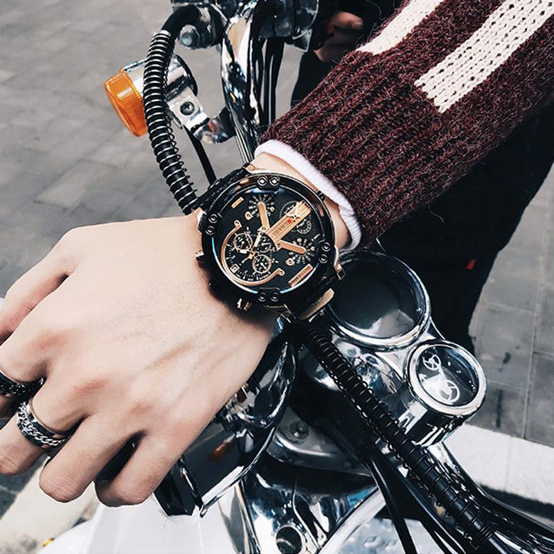 Miesten Kronografikello Tyylikkäällä Muotoilulla 8