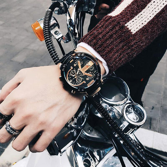 Miesten Kronografikello Tyylikkäällä Muotoilulla 8