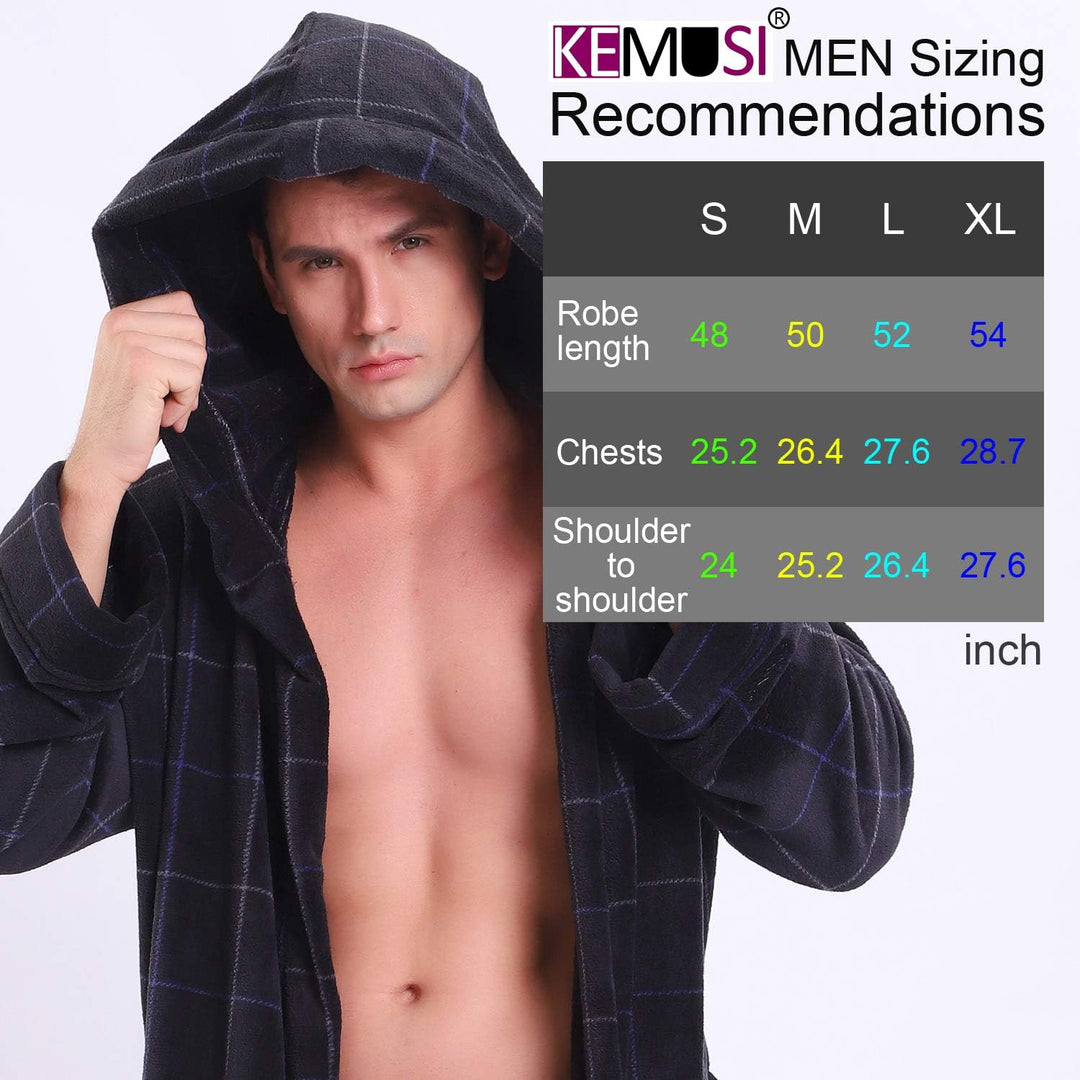 Miesten Kylpytakki Hupulla Tyylikkäällä Muotoilulla 3