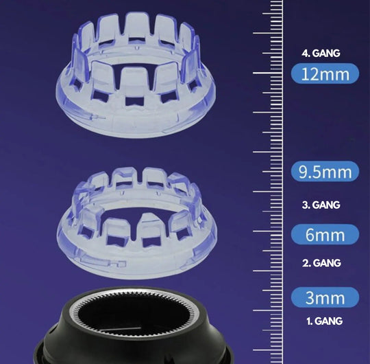 Miesten Langaton Hiusleikkuri Ergonomisella Kahvalla 3