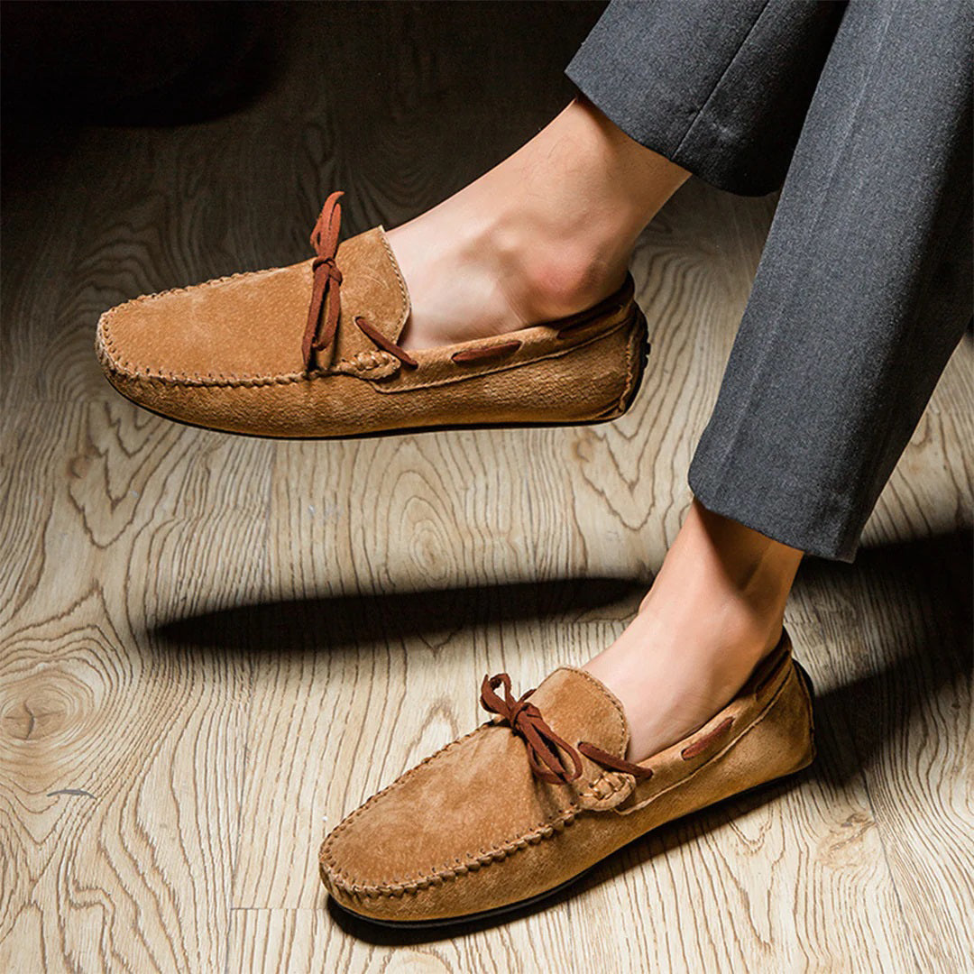 Miesten Loaferit Mukava Design Slip-On Kengät 5