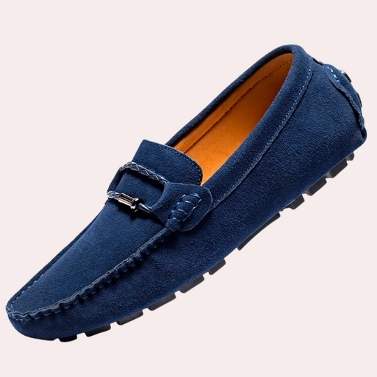 Miesten Loaferit Mukavalla Gummipohjalla 4