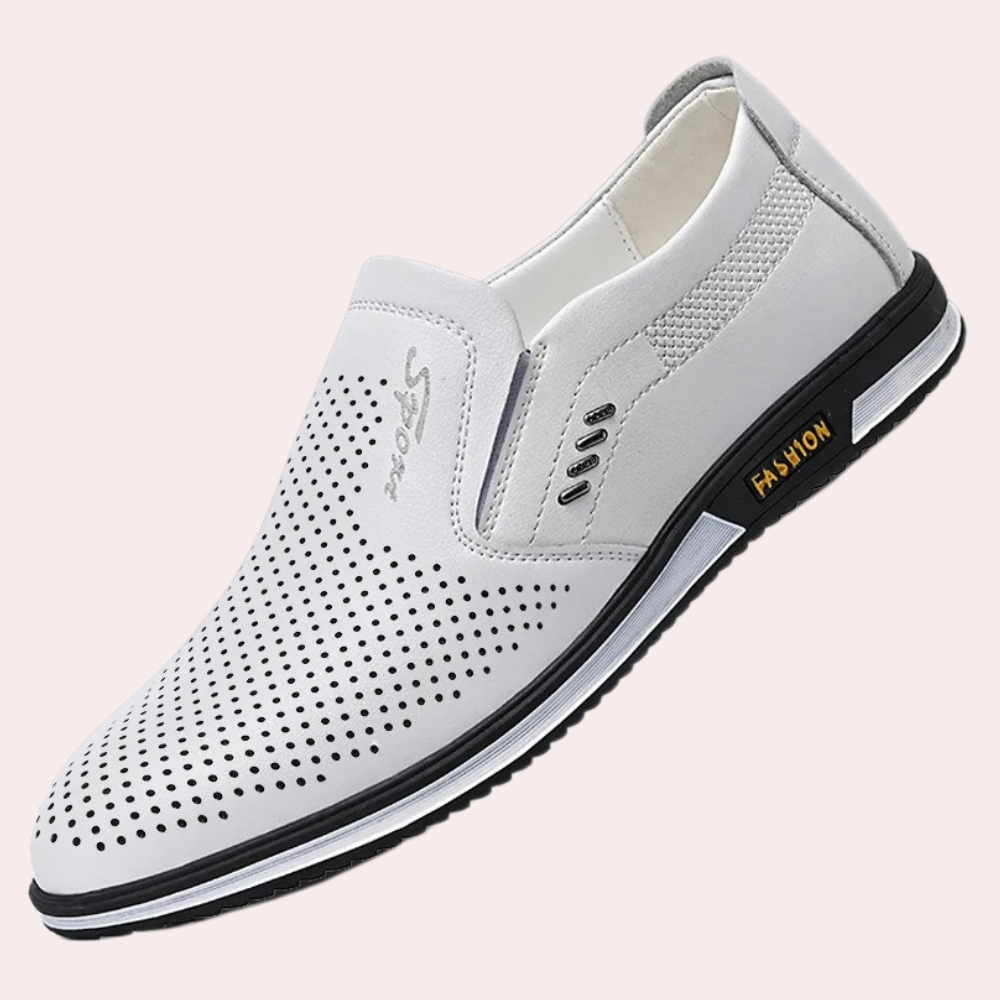 Miesten Loaferit Mukavalla Nahkavuorella 1