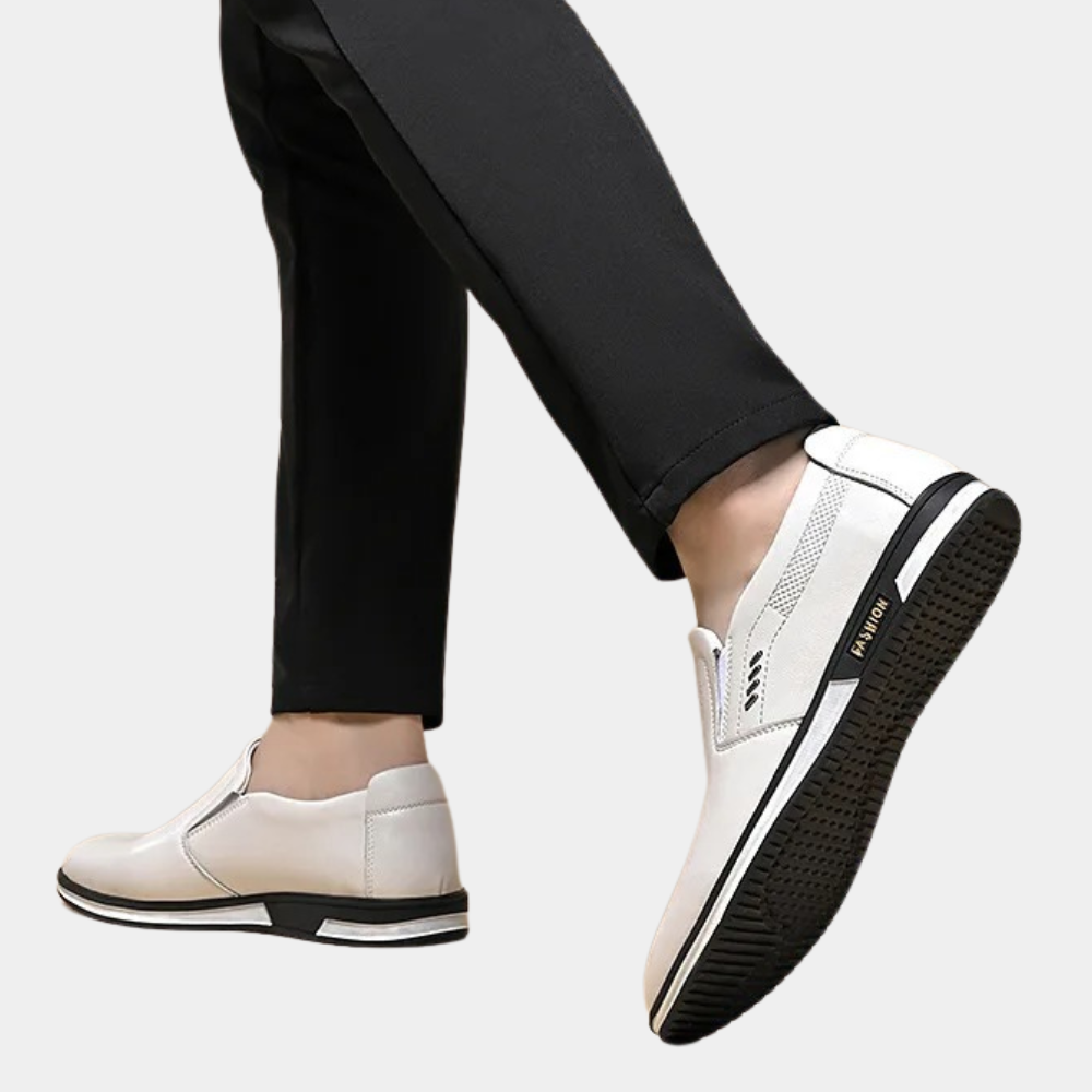 Miesten Loaferit Mukavalla Nahkavuorella 4