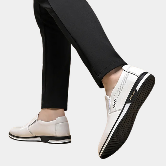 Miesten Loaferit Mukavalla Nahkavuorella 4