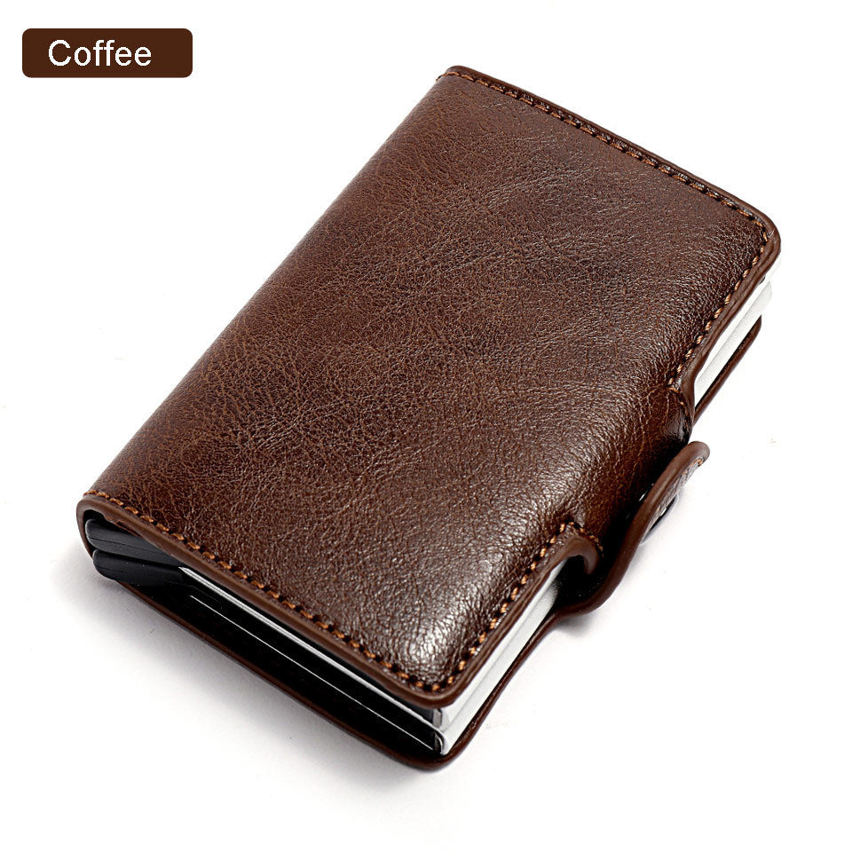 Miesten Lompakko RFID-tekniikalla Rahaklipsillä Kompaktin Tyylikäs Muotoilu 7