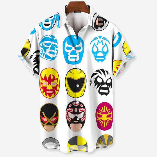Miesten Luchador-paita Rento Tyyli 1