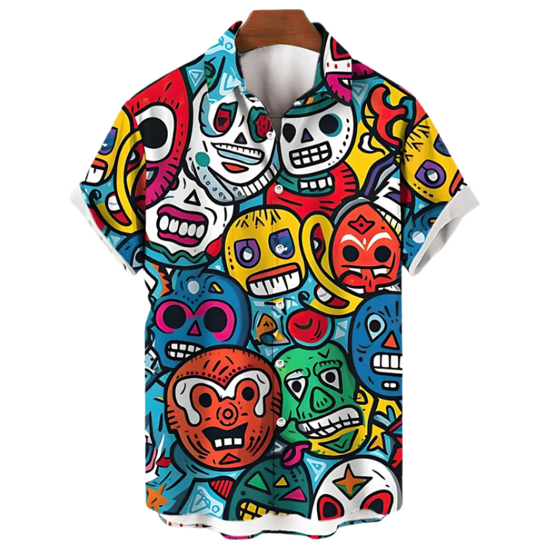 Miesten Luchador T-paita Rento Design 0